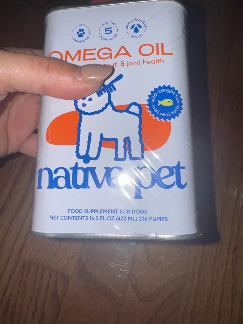 Native Pet Omega 3 Fish Oil For Dogs & Cats – Wild Alaskan Salmon Oil For Dogs S